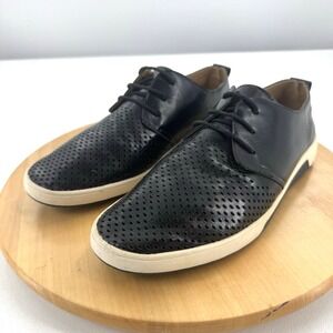 ZZHAP Black‎ Glossy Party Dress Derby Shoe For Weddings Graduation Men's Size 10